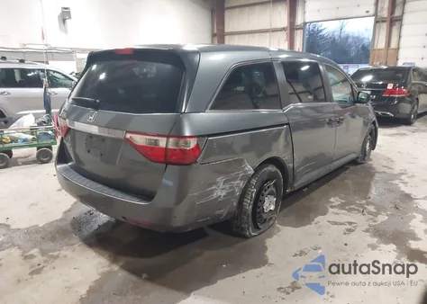 2011 Honda Odyssey Lx из США, поврежденный, VIN 5FNRL5H2XBB006880